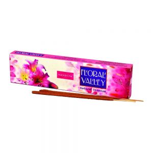 عود دست ساز Nandita مدل Floral Valley رایحه گلستان وزن 50 گرم